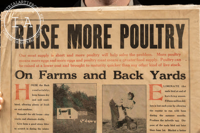 Early 20th Century U.S Dept. of Agriculture PSA