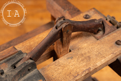 19th Century Patent Model Shoe and Boot Leather Stretcher