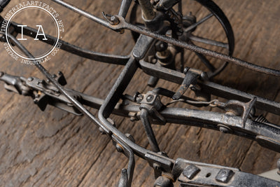 Early 20th Century Seated Plow Salesman Sample