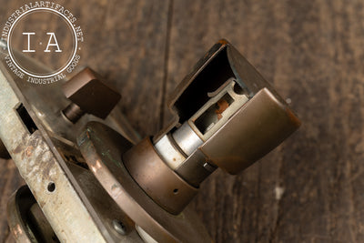 Vintage Deadbolt and Doorknob Demonstrator Model by Falcon