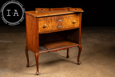 Antique Walnut Sideboard on Cabriole Legs