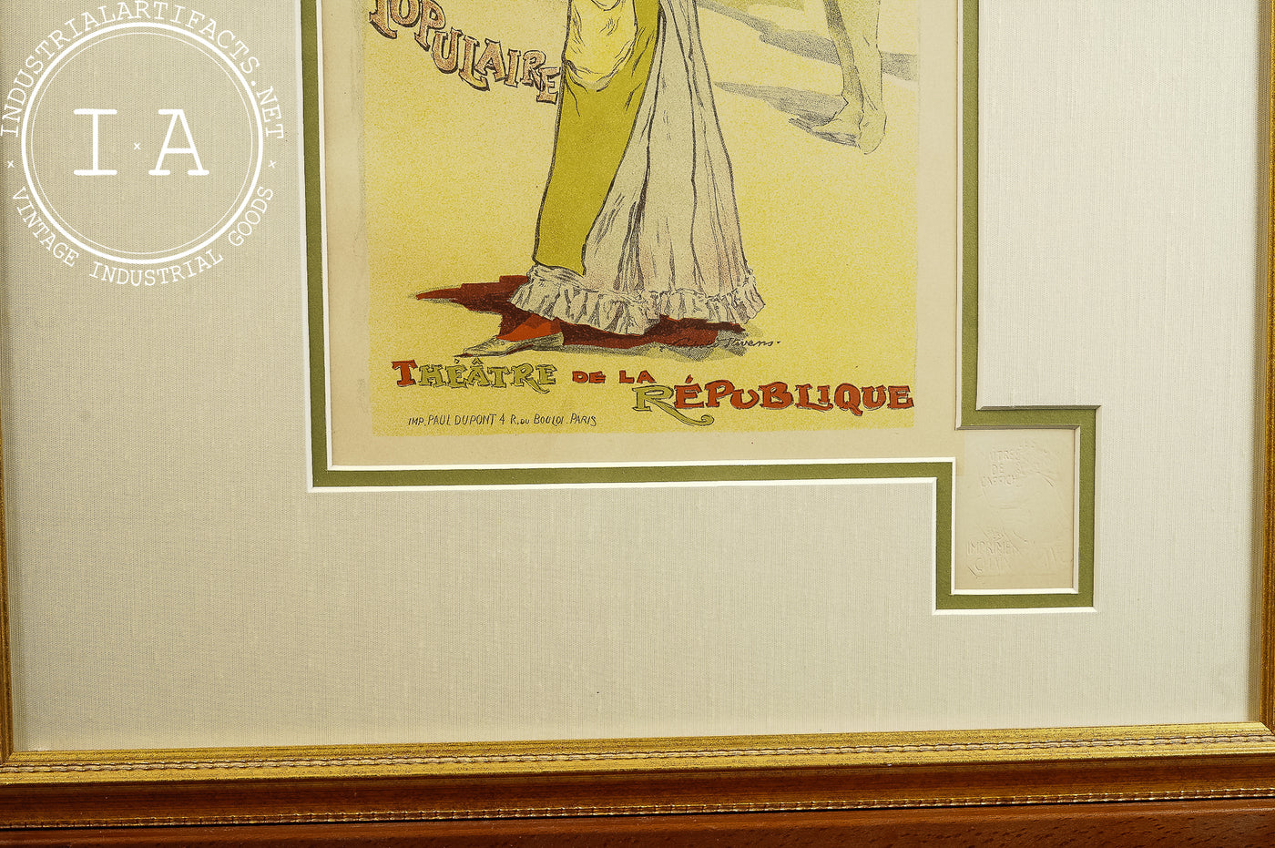 Les Maîtres de l'Affiche #151 - Eugénie Buffet | Late 19th C. Stevens Poster