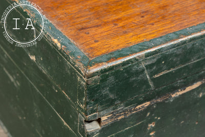 Vintage Swedish Wooden Trunk