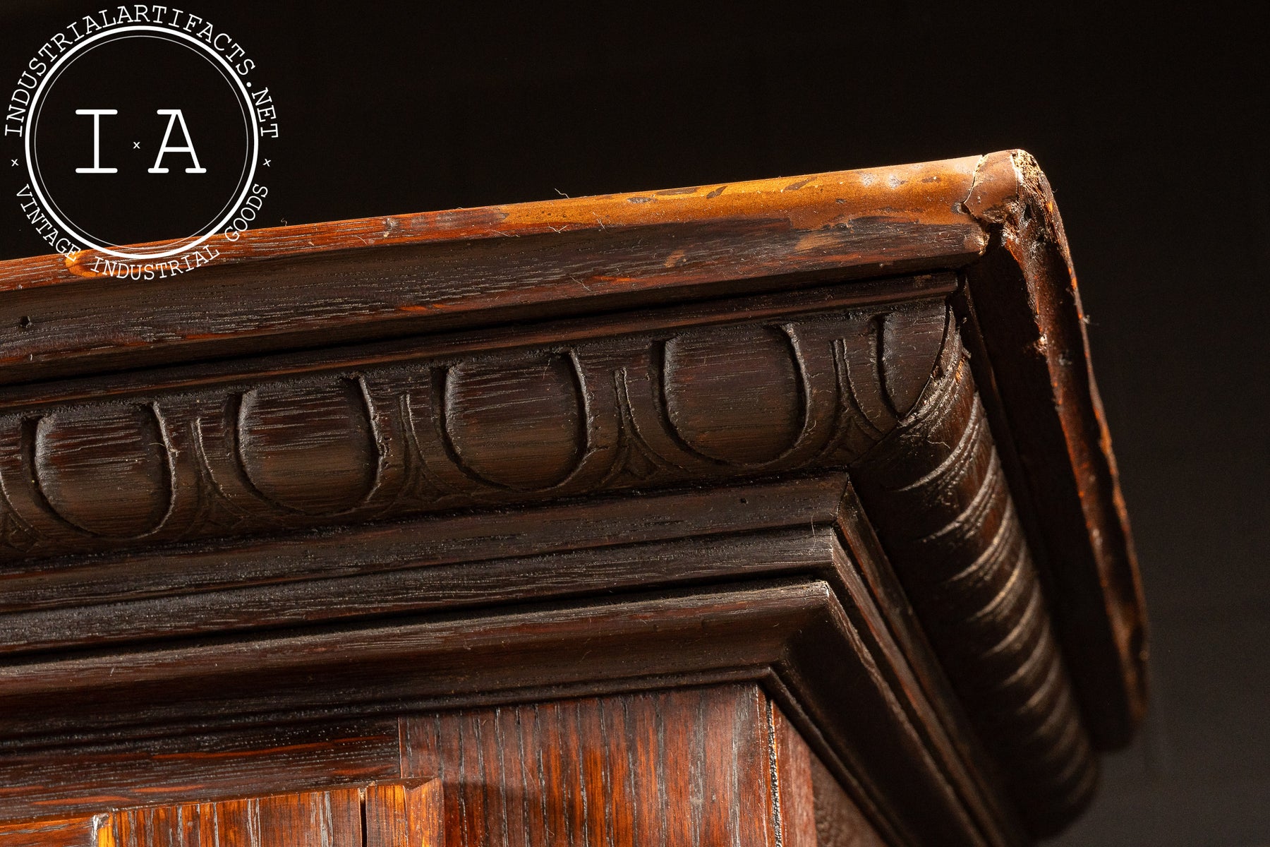 Early 20th Century Oak Ice Box – Industrial Artifacts