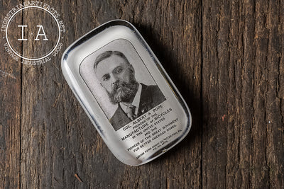 Antique Col. Albert Pope Paperweight