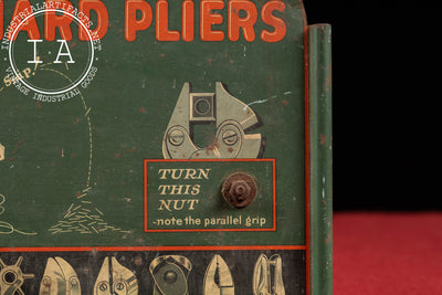 Antique Bernard Pliers Countertop Point-of-Sale Display