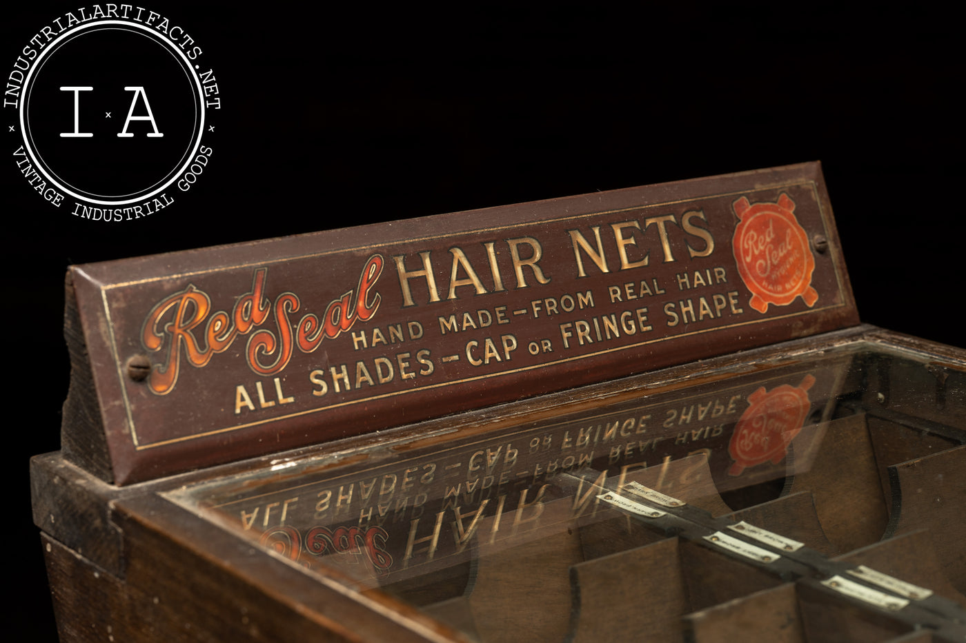 Red Seal Hair Nets POS Display Case