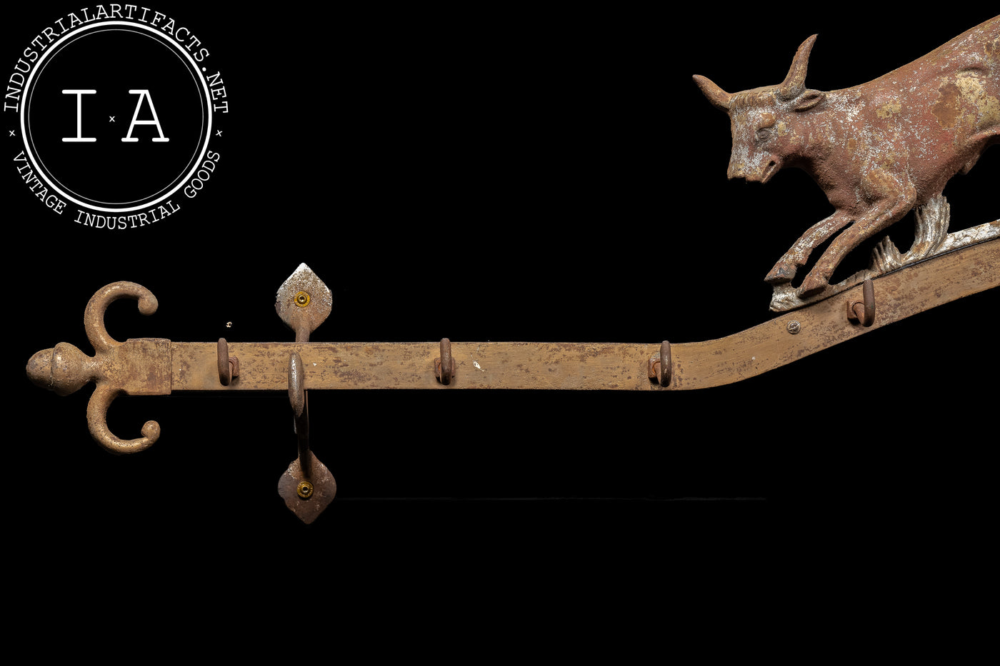 Late 19th Century Butchers Rack Crest by Brecht