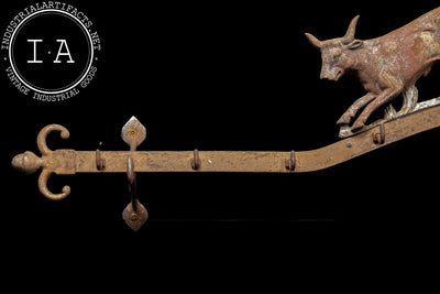 Late 19th Century Butchers Rack Crest by Brecht
