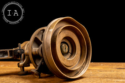Antique Solid Brass Surveyor Transit
