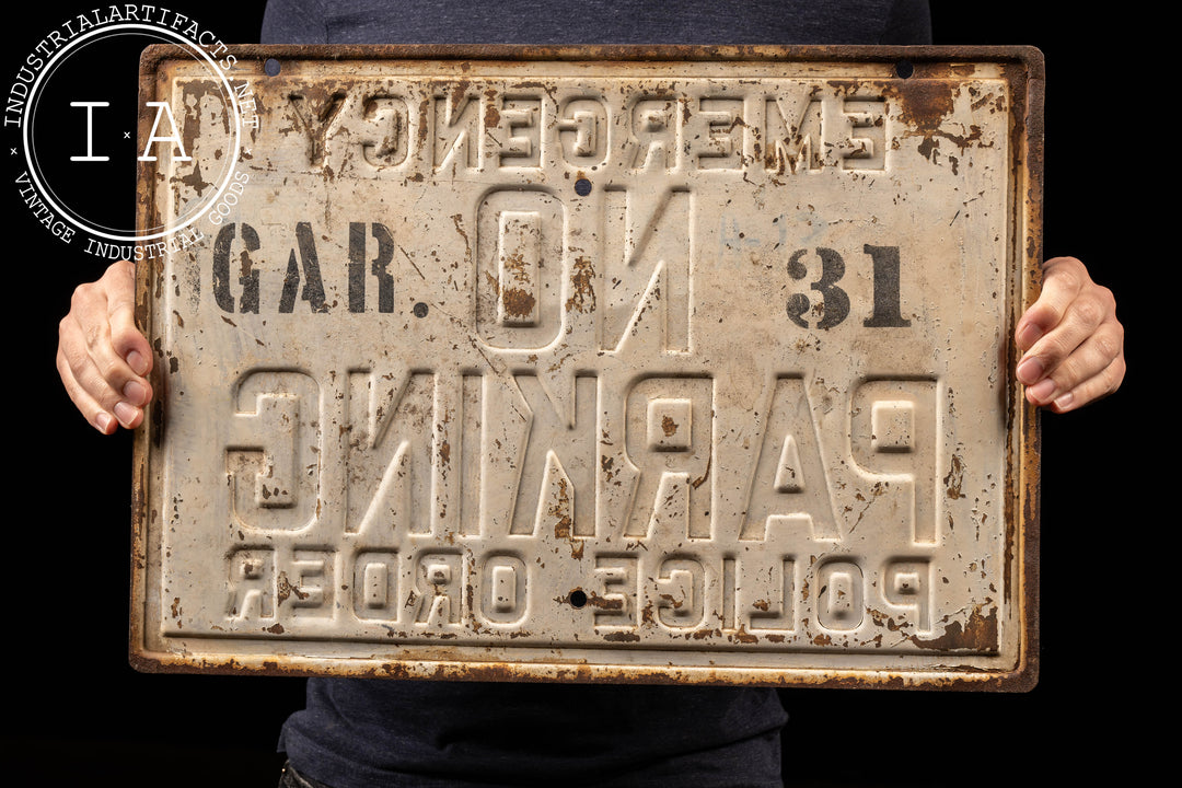 Vintage Embossed Tin 