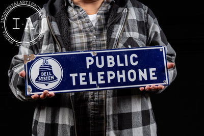 Vintage Bell System Public Telephone SSP