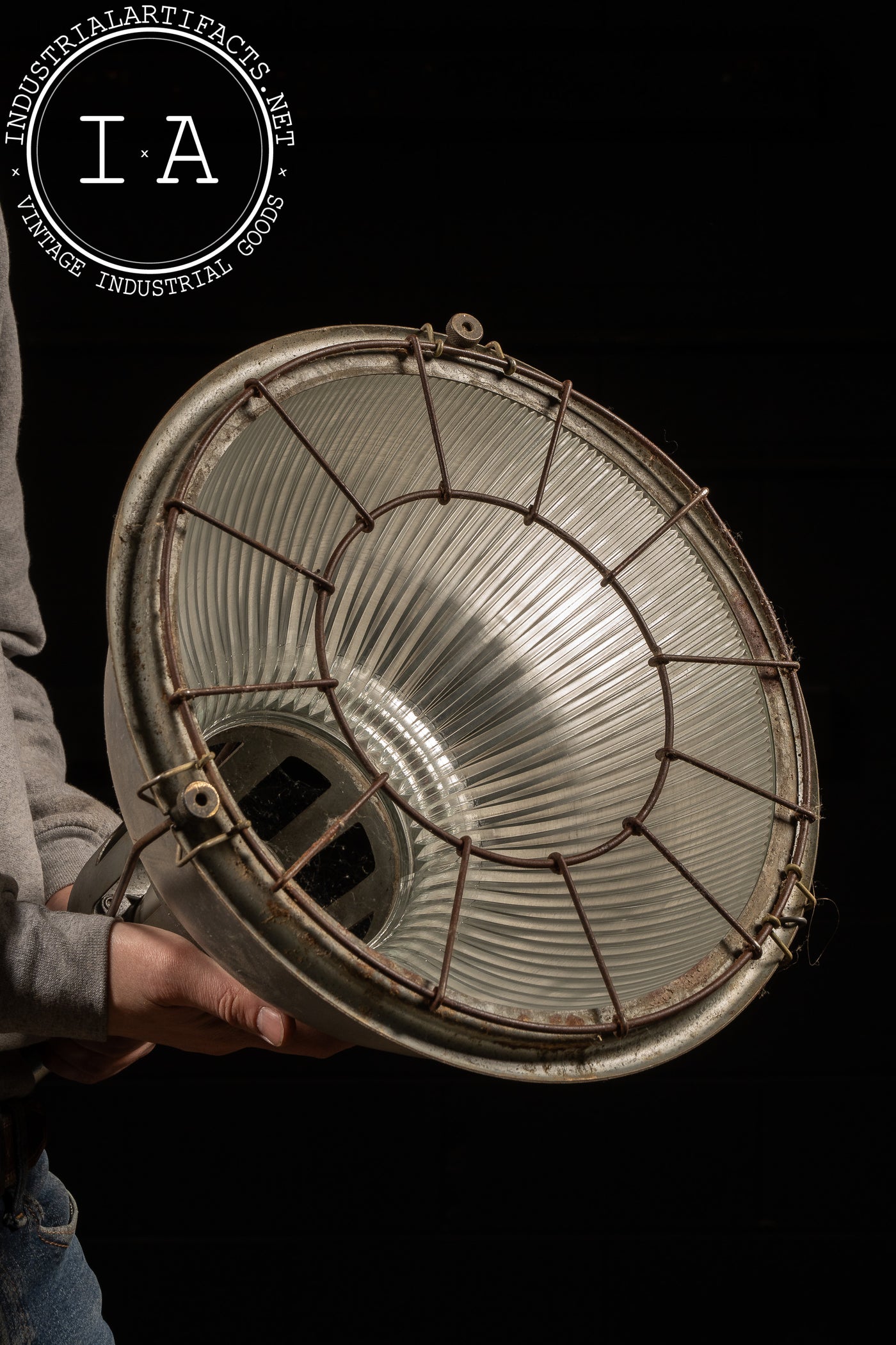 Holophane “Lobay” No. 685 Industrial Pendant Light