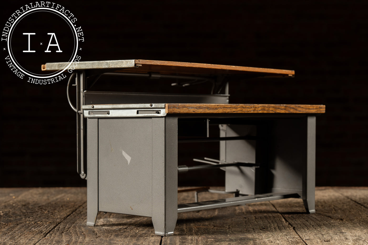 Vintage Salesman Sample Drafting Table by Hamilton