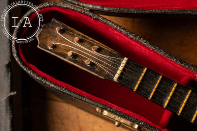 Vintage Promotional Miniature Washburn Guitar With Case