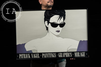 Sunglasses | Framed Patrick Nagel/Mirage Graphics Poster