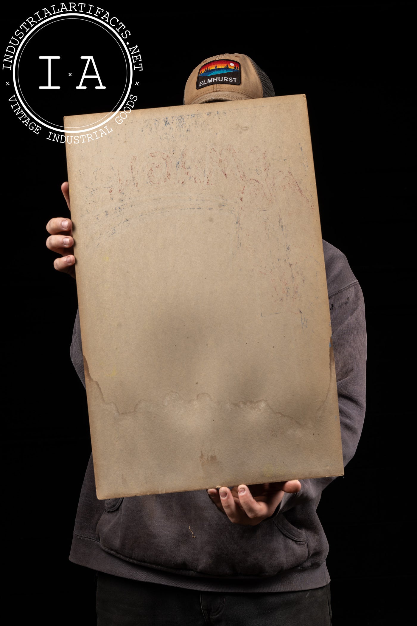 Vintage "Thrills Chills Baffling Magic" Cardstock Poster