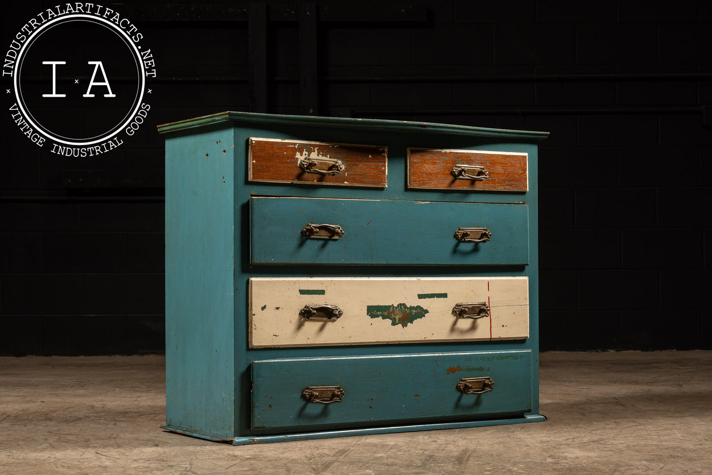 Eclectic Chippy Farmhouse Dresser