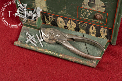 Antique Bernard Pliers Countertop Point-of-Sale Display