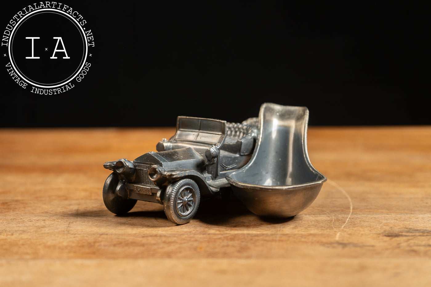 Vintage 1907 Rolls-Royce "Silver Ghost" Pewter Pipe Rest