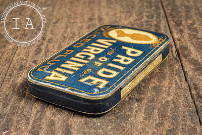 Pride of Virginia Sliced Plug Tobacco Tin