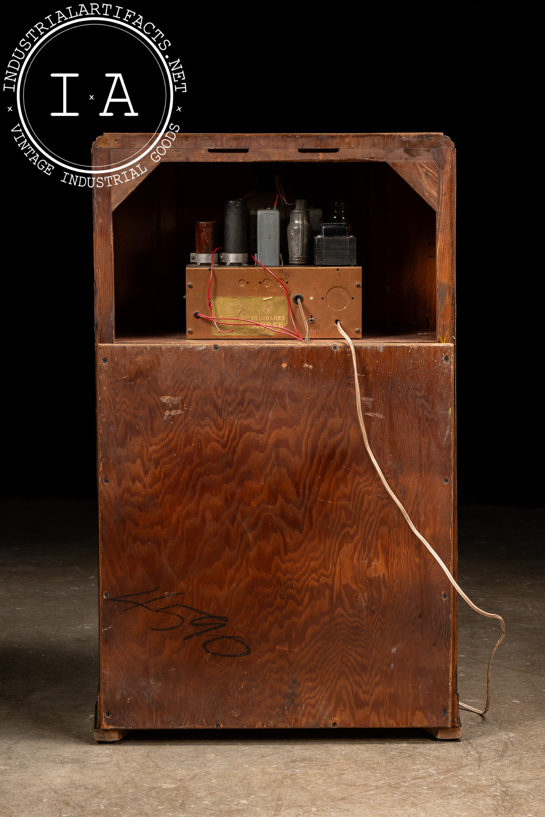 Vintage Model 6AC-1 Radio with Magic Eye by Fairbanks-Morse