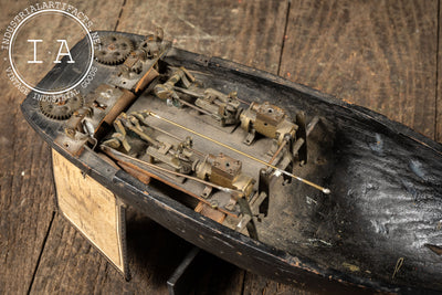 Mid-19th Century C. F. Gardiner Vibrating Propeller Patent Model, Numbered