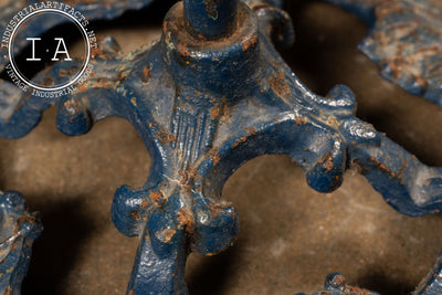 Early 20th Century Nautical Ashtray Stand in Blue