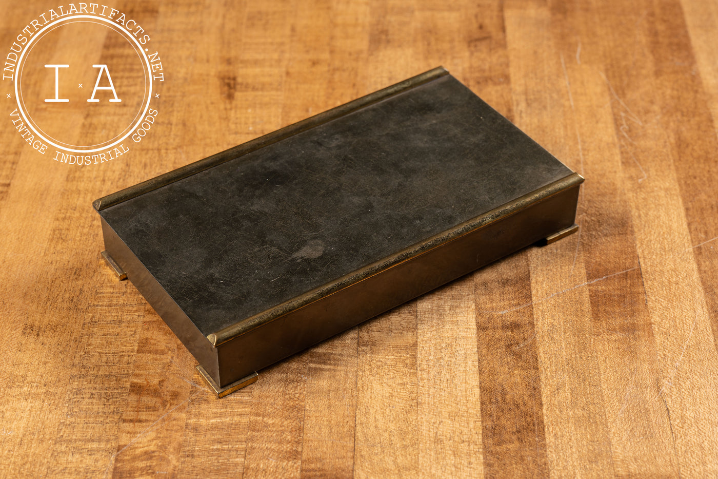 Brass Cigarette Case by Park Sherman