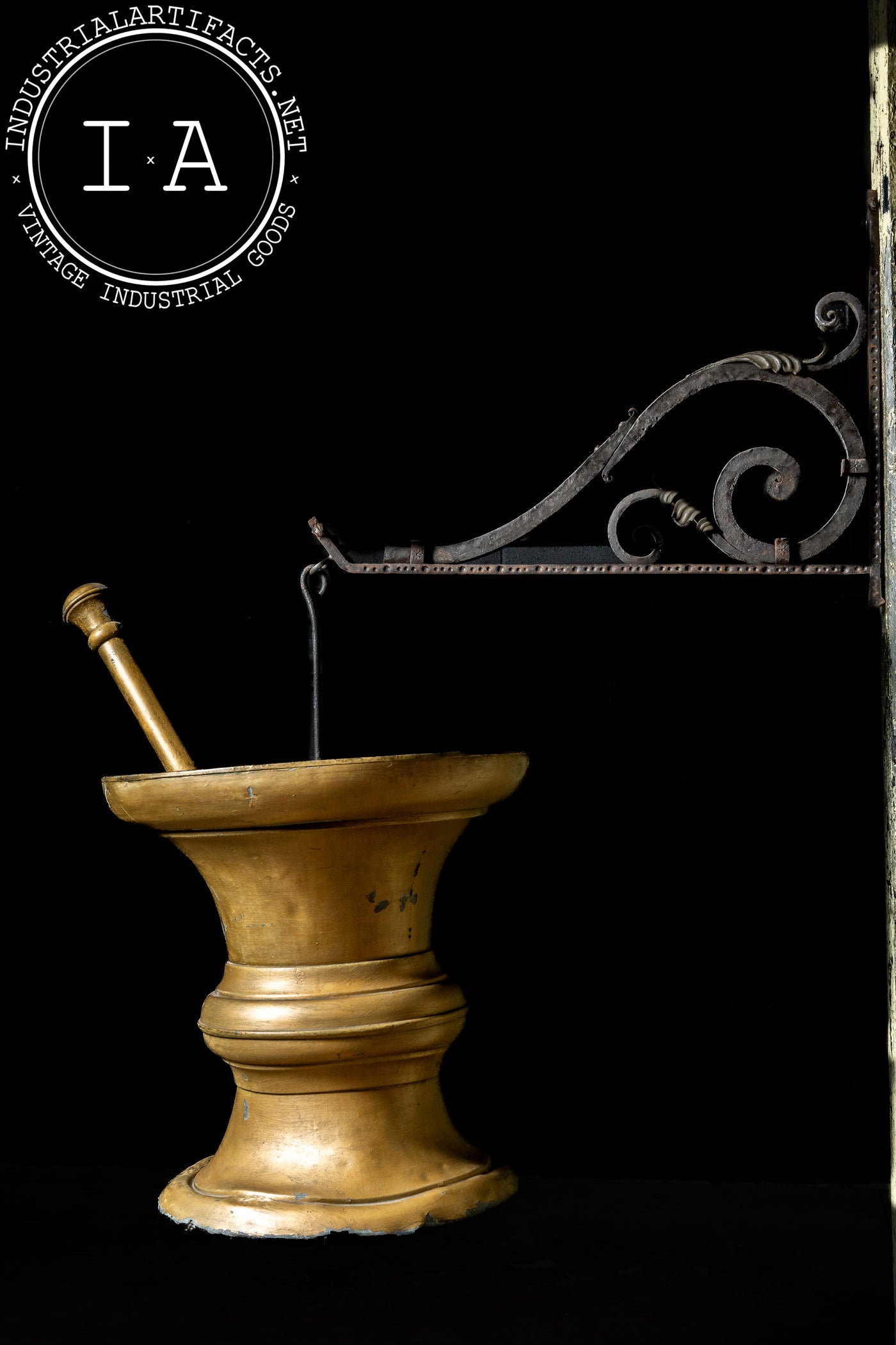 Early 20th Century Pharmacist Figural Trade Sign