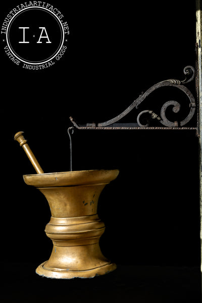 Early 20th Century Pharmacist Figural Trade Sign