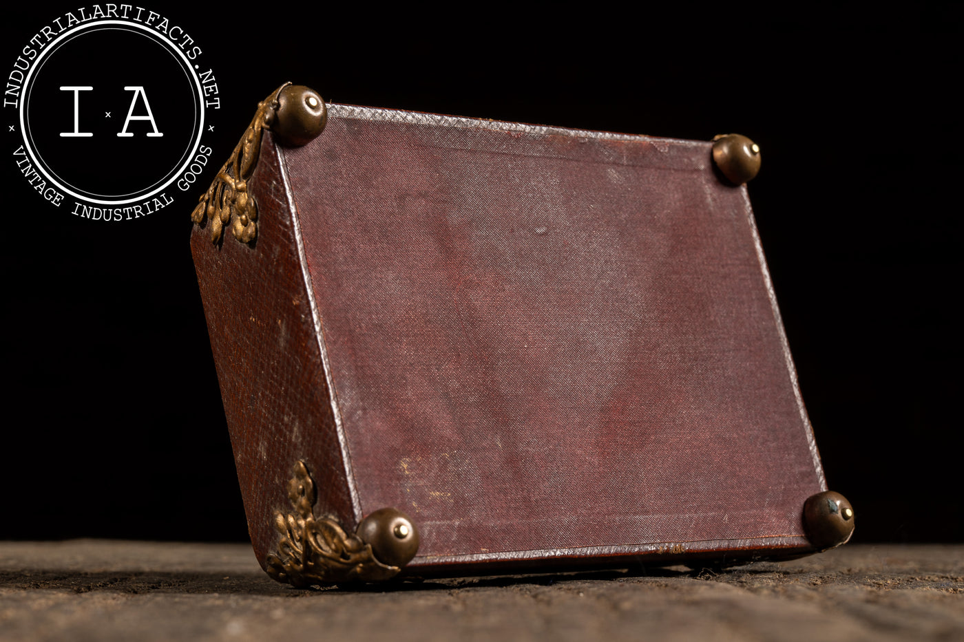 Early 20th Century Leather Wrapped Italian Greyhound Vessel