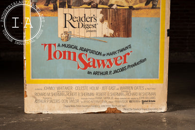 1973 Sword In The Stone, Tom Sawyer Original Posterboard