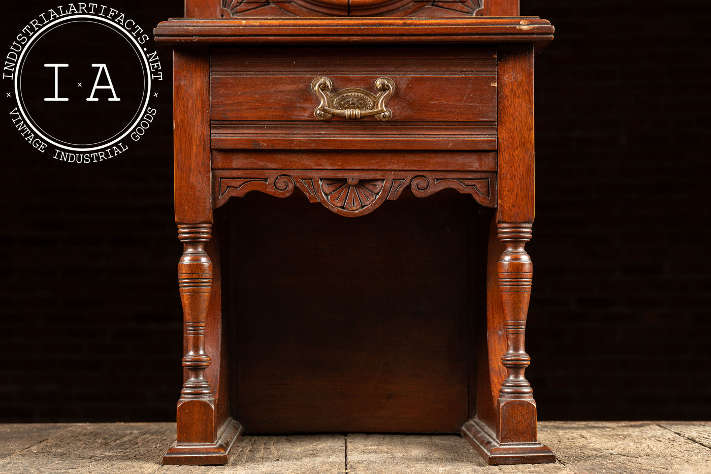 Late 19th Century Victorian Shaving Stand Cabinet