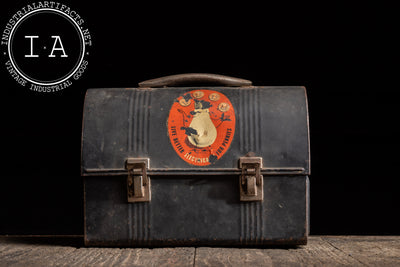 Antique Original Thermos "Hotakold" Lunch Box