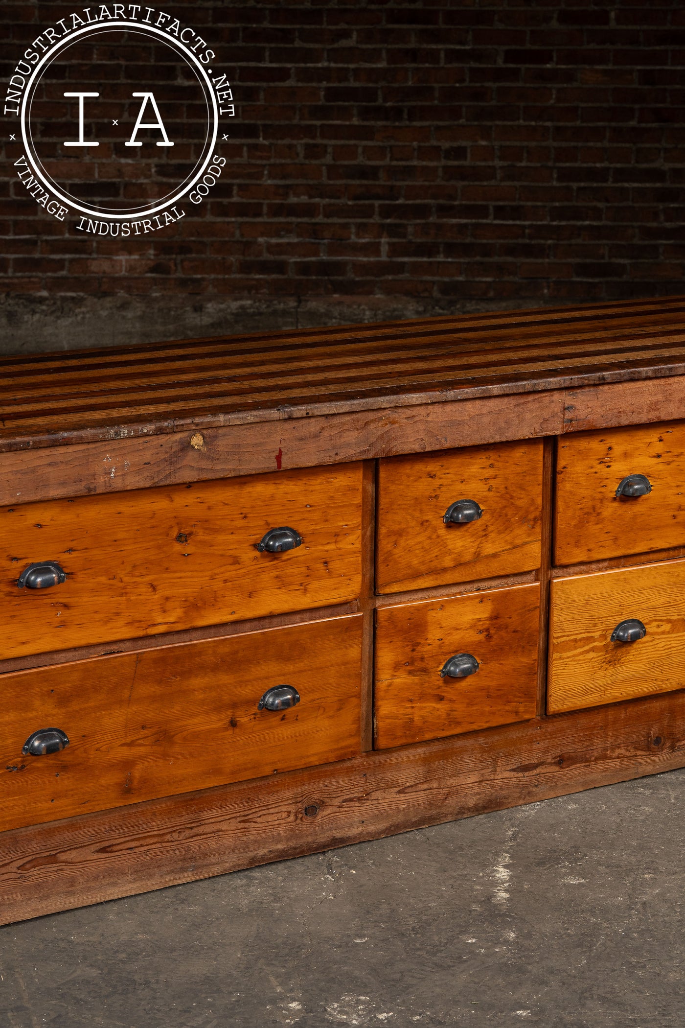 Late 19th Century Large General Store Counter