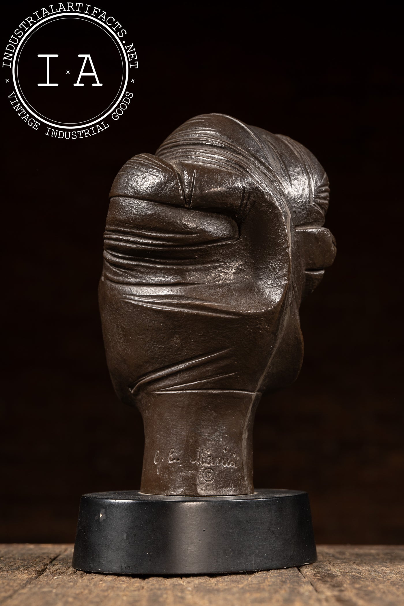 Bronze Bust | G. C. Marini Bronze Sculpture, Signed and Numbered (204/500)