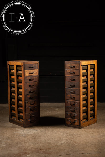 Antique IRS Double Card Catalog