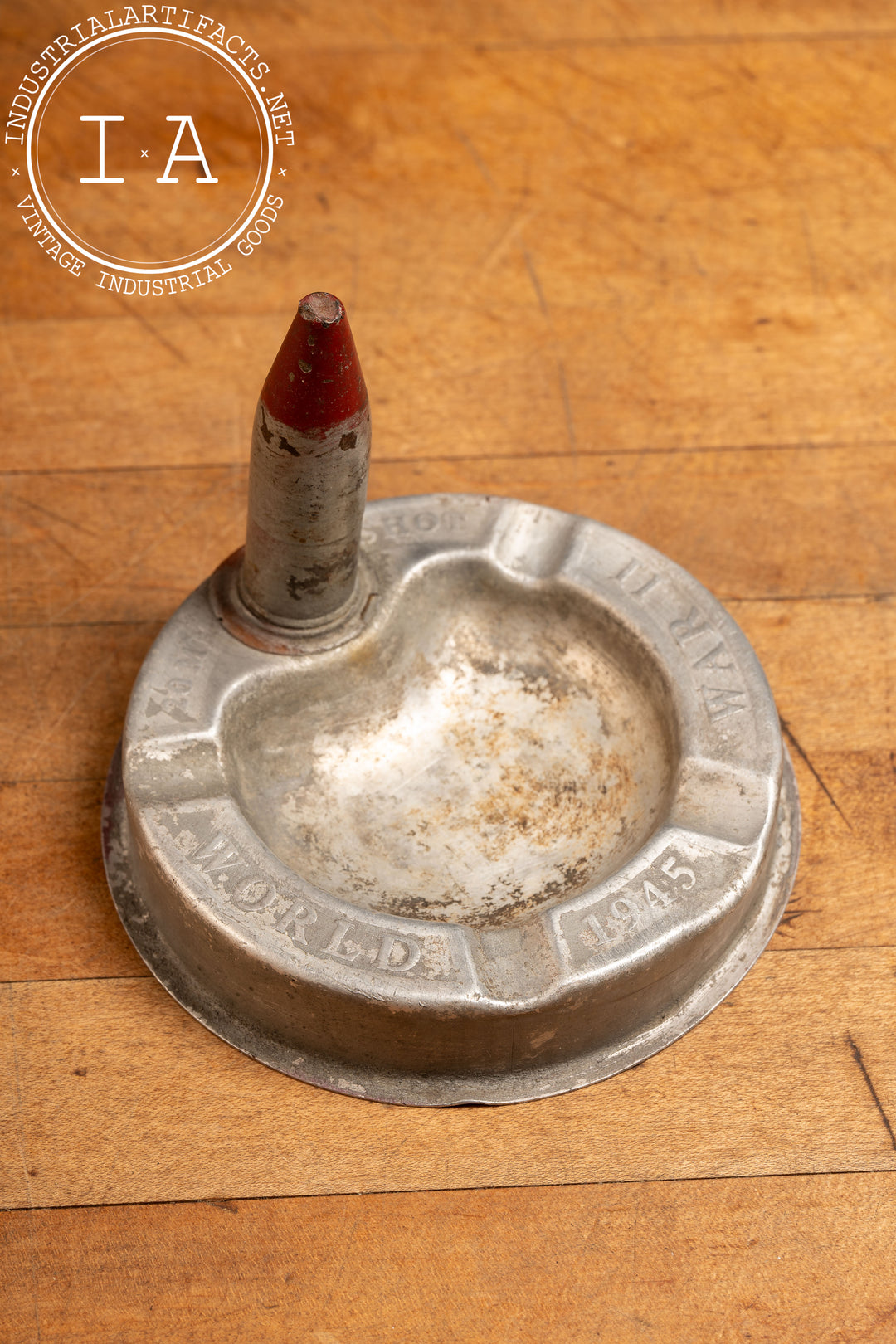 Vintage 20mm Shot WWII Ashtray – Industrial Artifacts