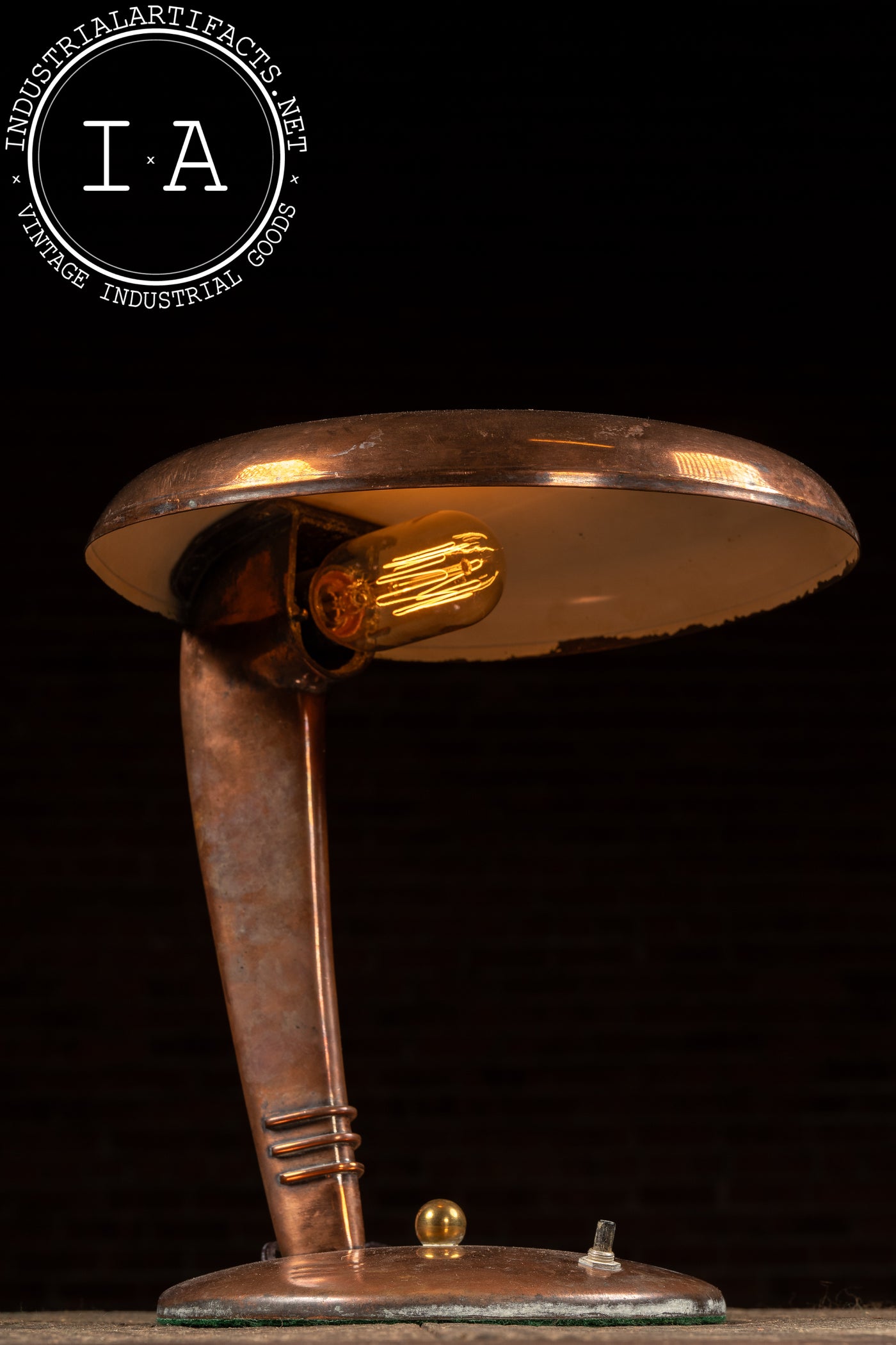 Vintage "Eye-Saver" Cobra Desk Lamp by Faries