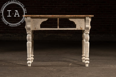 Late 19th Century Eastlake Farmhouse Kitchen Table