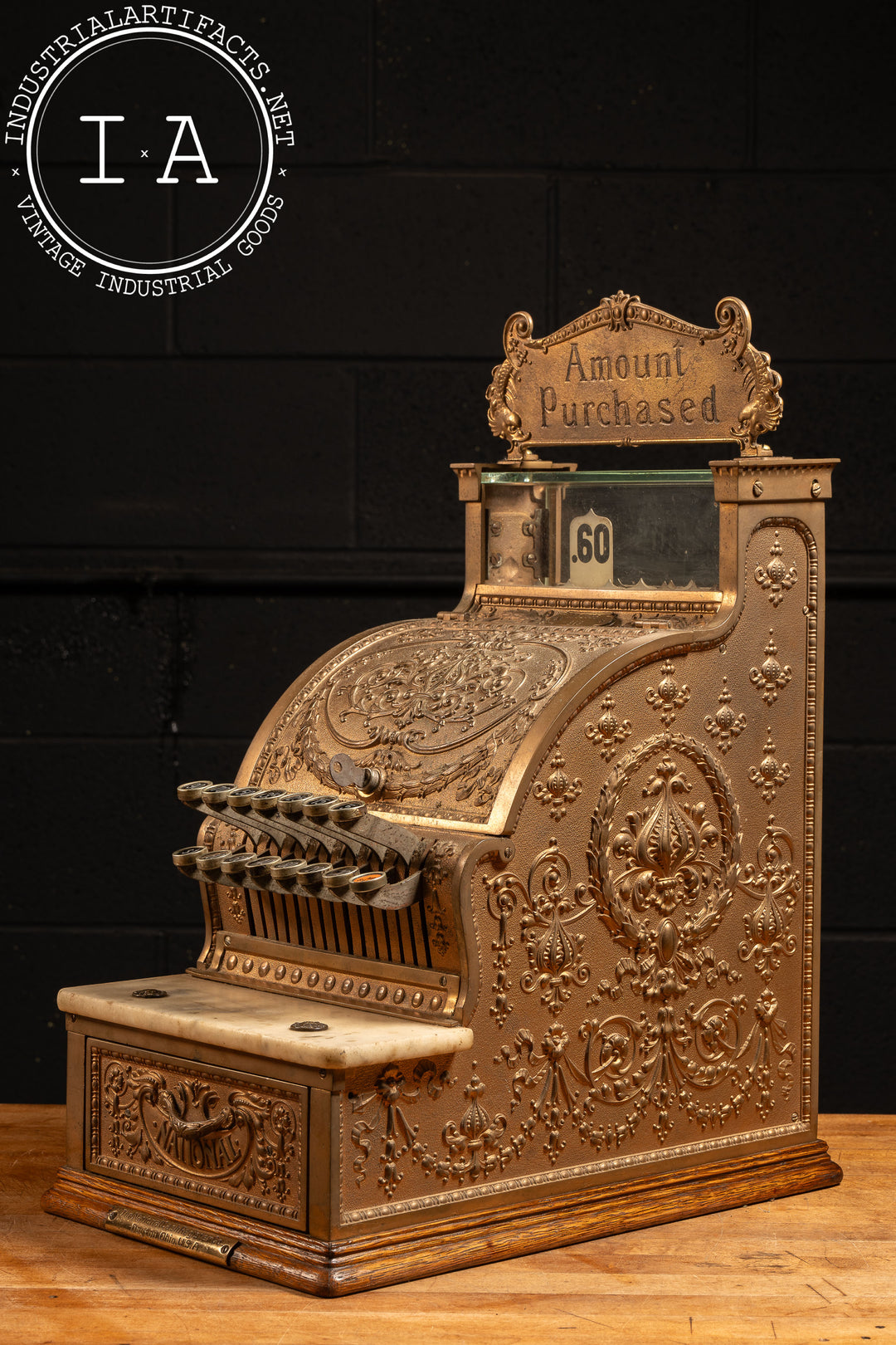 Early 20th Century No. 313 National Cash Register – Industrial