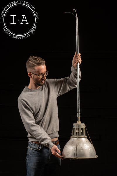 Holophane “Lobay” No. 685 Industrial Pendant Light