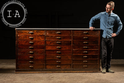 Large Antique Apothecary Cabinet