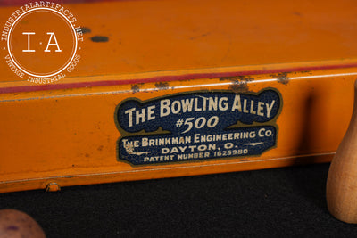 Antique Bowling Alley #500 Tabletop Game by Brinkman