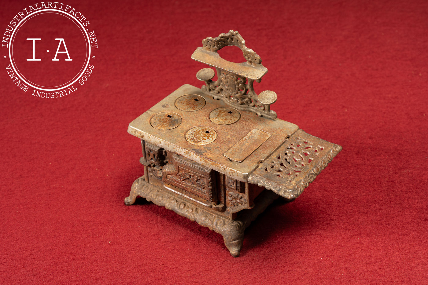 Early 20th Century “Eagle” Cast Iron Toy Stove