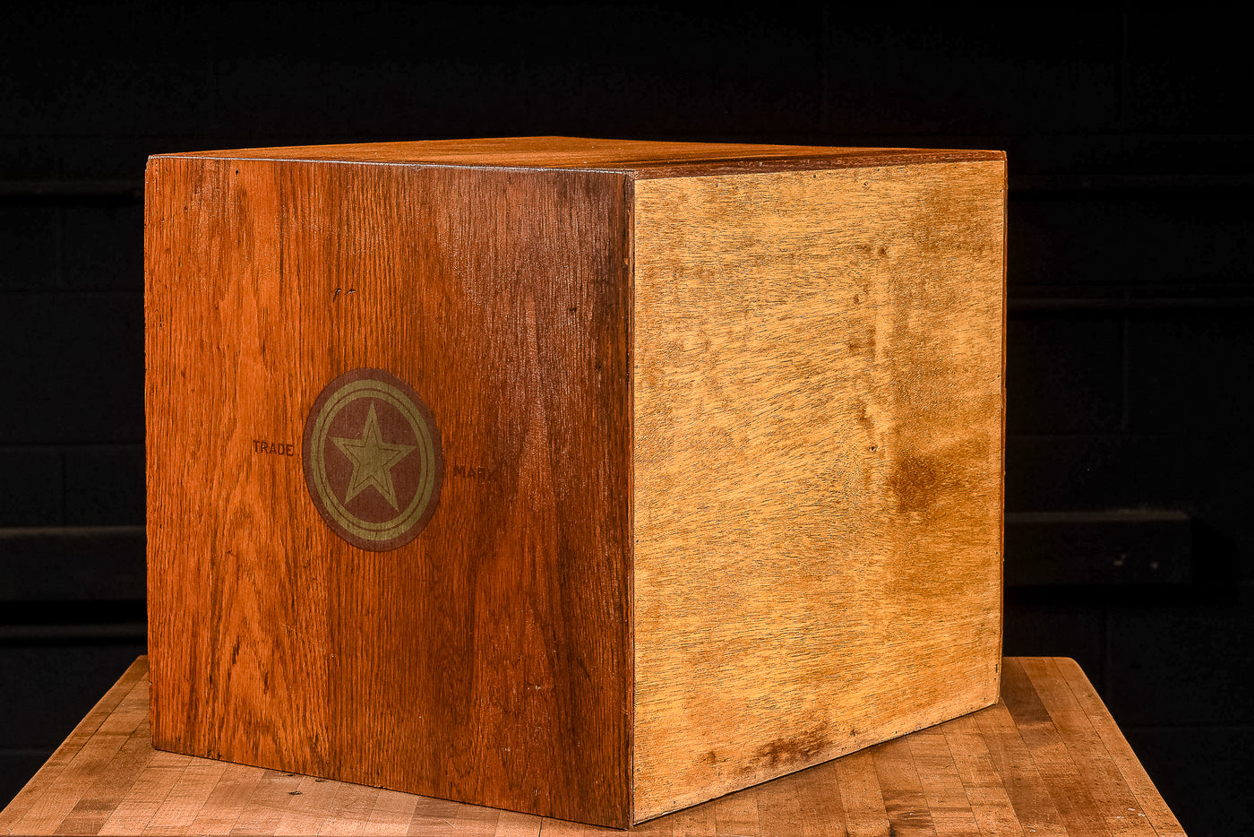 Early 20th Century Star Threads POS Display Case