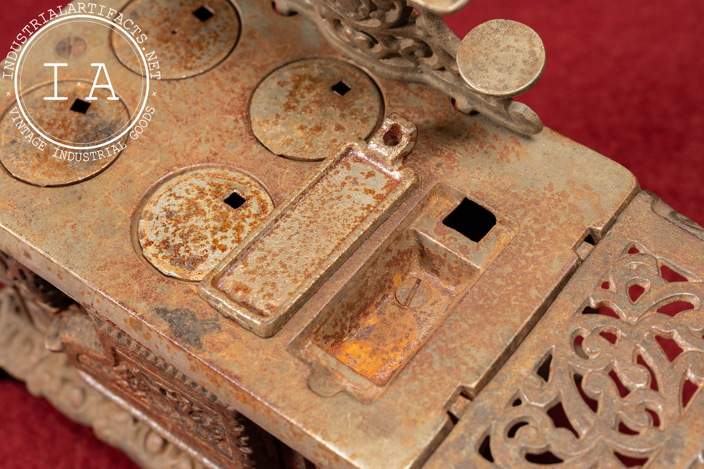 Early 20th Century “Eagle” Cast Iron Toy Stove