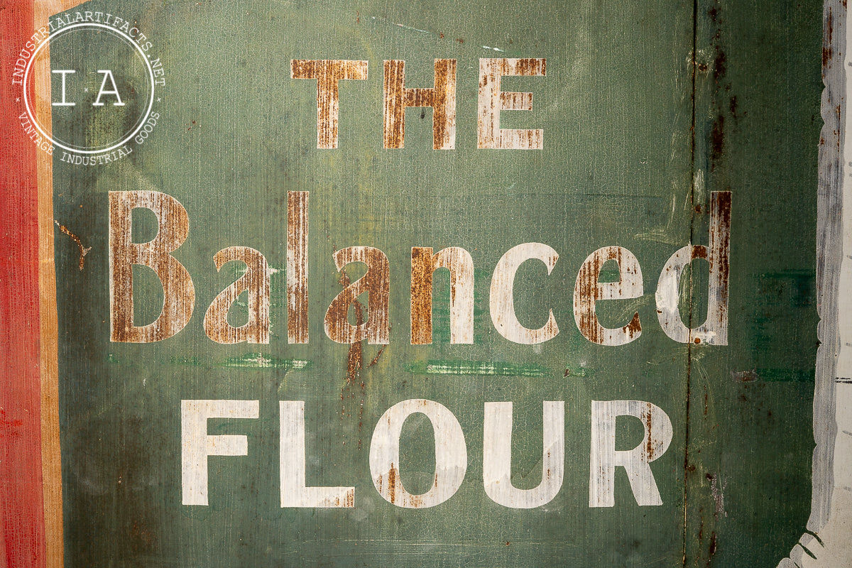 Antique Pillsbury’s Best Painted Tin Trade Sign