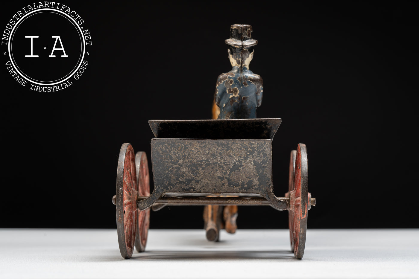 Late 19th Century Harris Doctor's Cart with Original Driver